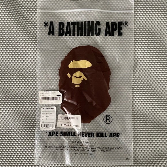 Bape Other - A bathing ape clear bag